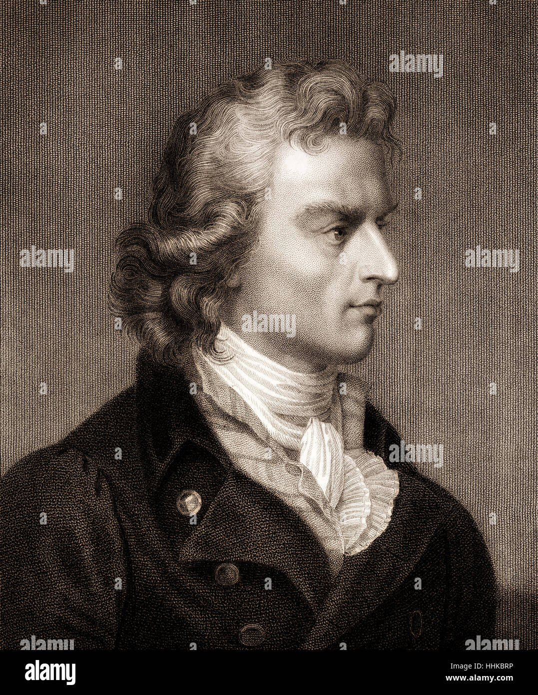 Johann Christoph Friedrich von Schiller, 1759-1805, deutscher Dichter, Philosoph und Historiker, Stockfoto