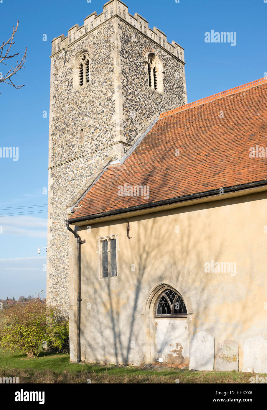 Kirche St. Gregory, Hemingstone Stockfoto