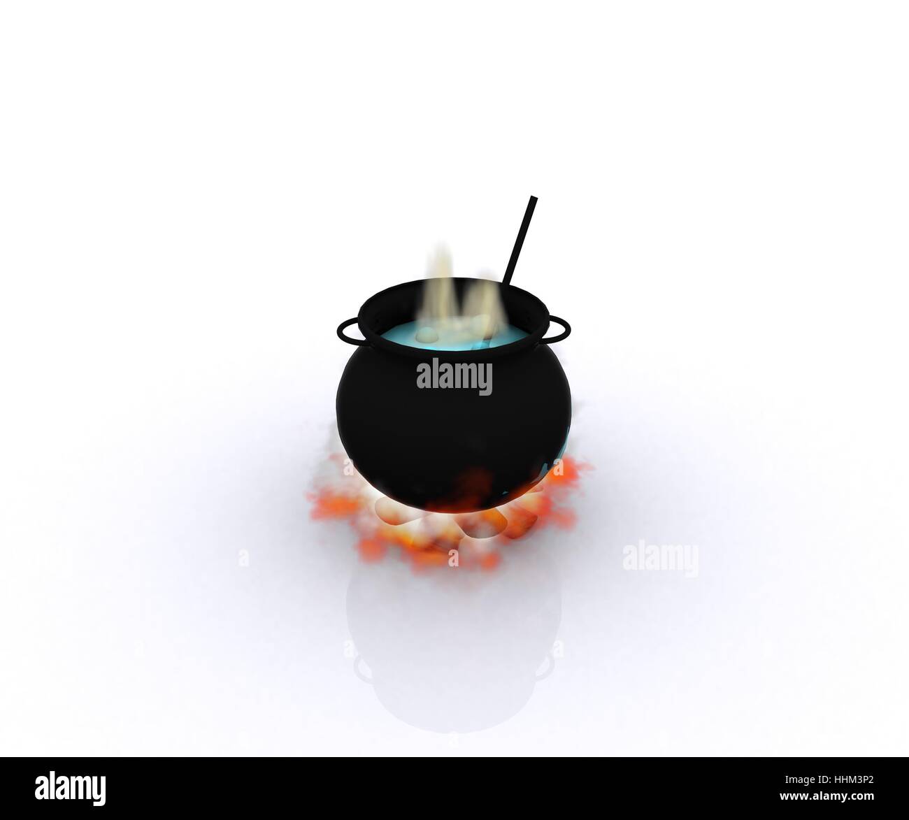 Löffel Hexe Stockfoto