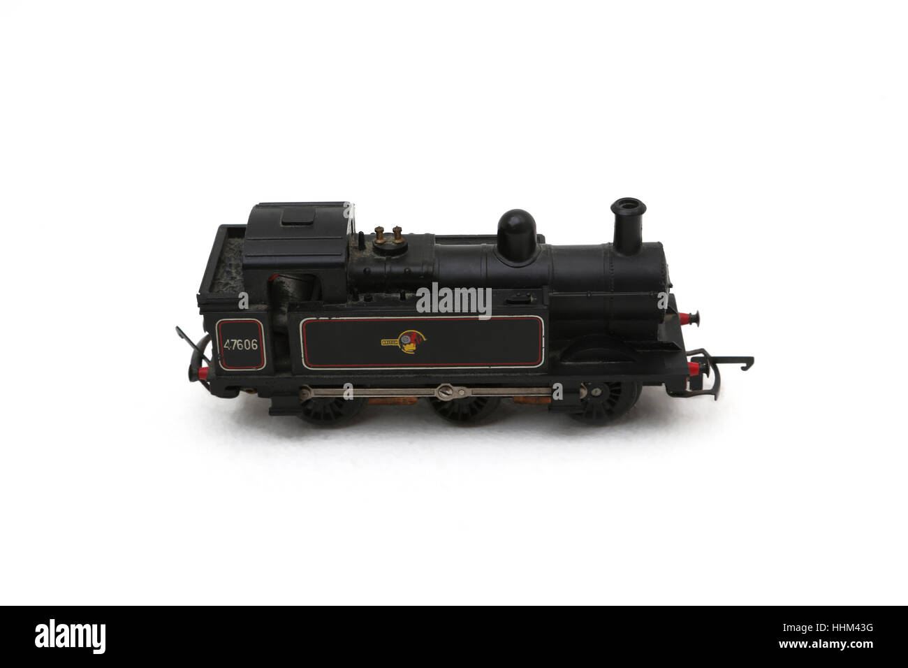 Vintage British Steam Train Toy Stockfoto