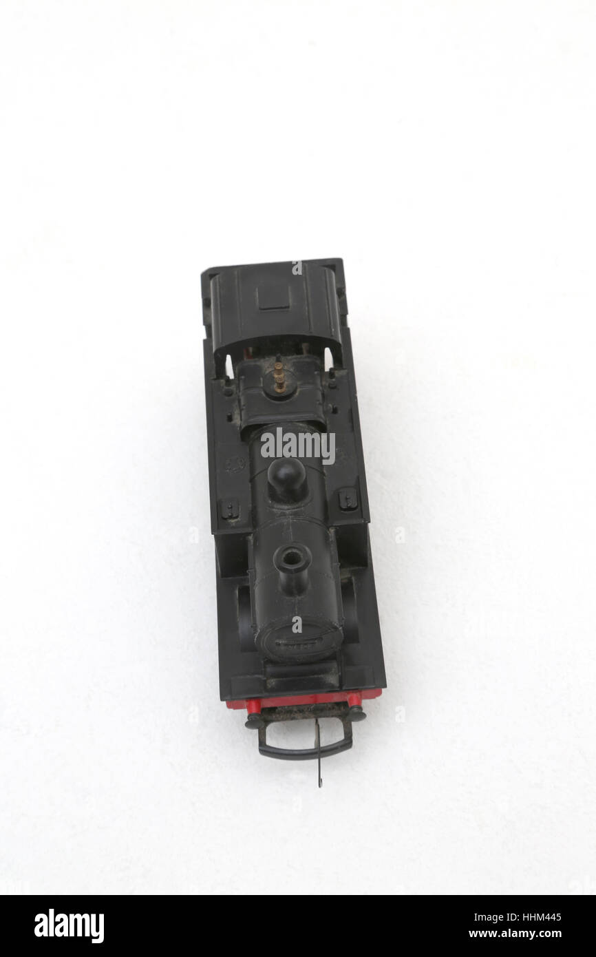 Vintage British Steam Train Toy Stockfoto