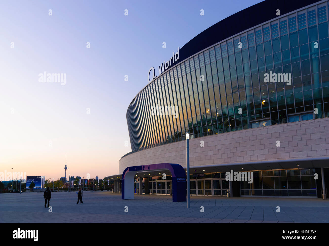Berlin: Veranstaltungshalle O2 World, Berlin, Deutschland Stockfoto