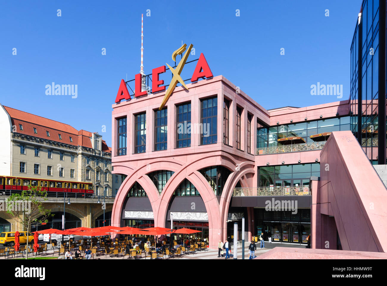 Berlin: Einkaufszentrum "Alexa", Berlin, Deutschland Stockfoto