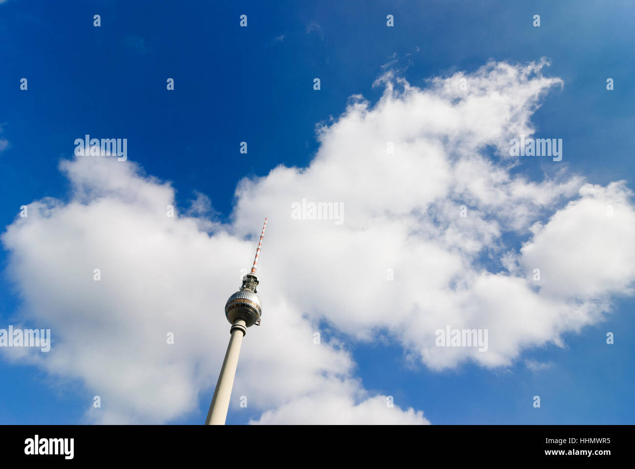 Berlin: Fernsehturm, Berlin, Deutschland Stockfoto