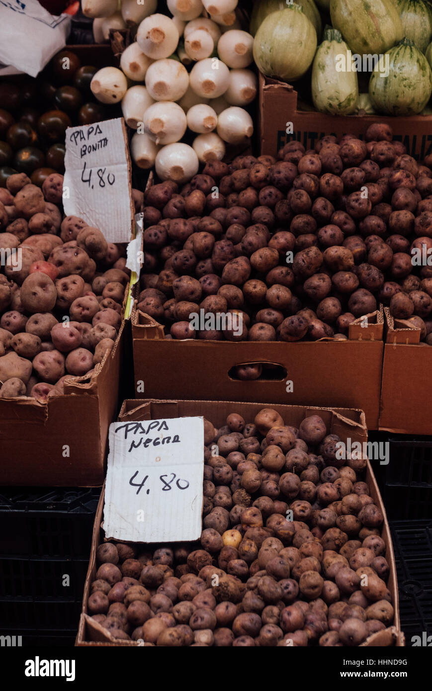 Mercado de Nuestra Señora de África, la Recova, Santa Cruz De Tenerife Stockfoto