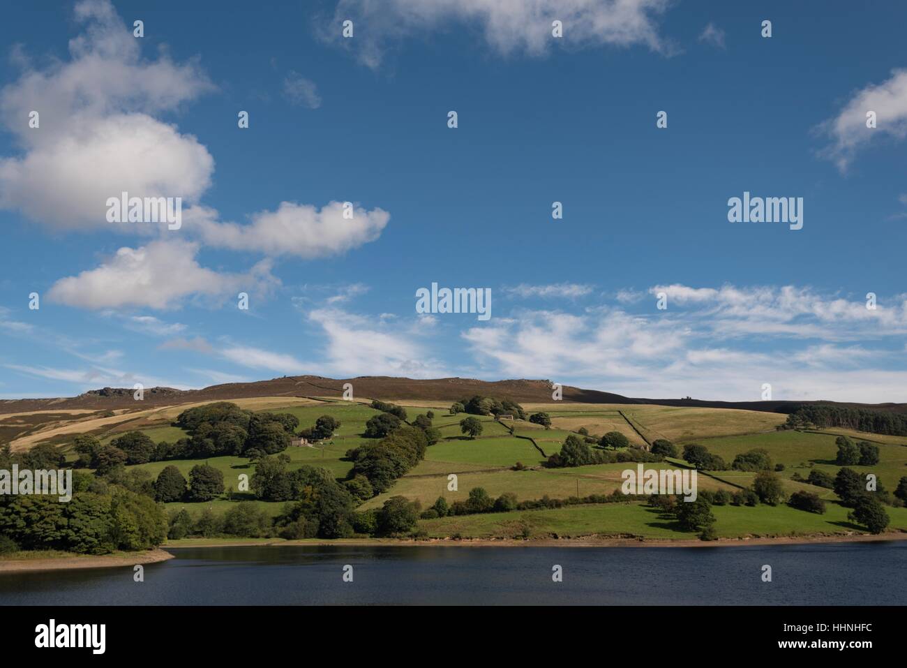 Peak District National Park, ein beliebter Ort für Ausflüge mit der Familie am Wochenende. Stockfoto