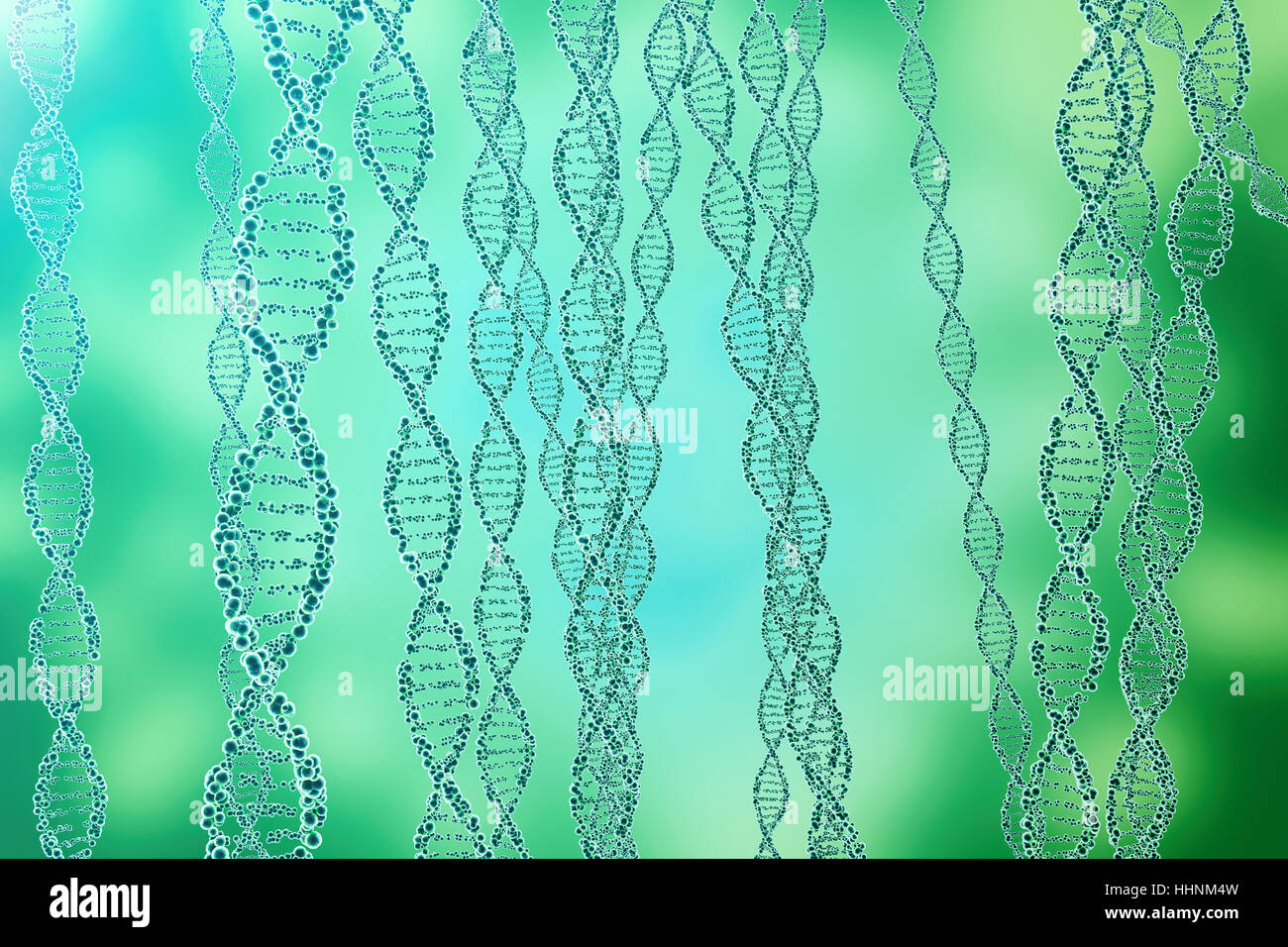DNA-Molekül, Struktur. Nahaufnahme des menschlichen Genoms Konzept. 3D-Rendering Medizin-Konzept. Stockfoto DNA-Molekül, Struktur. Nahaufnahme des menschlichen Genoms Konzept. 3D-Rendering Medizin-Konzept. Stockfoto