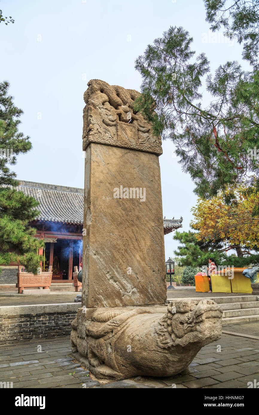 Fengguo Tempel, Provinz Liaoning, China Stockfoto