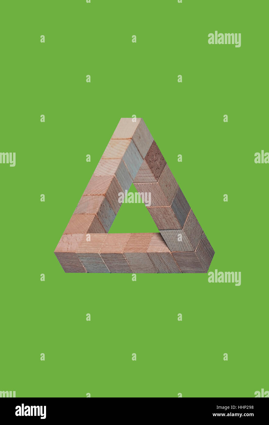 Bau das Unmögliche Stockfoto