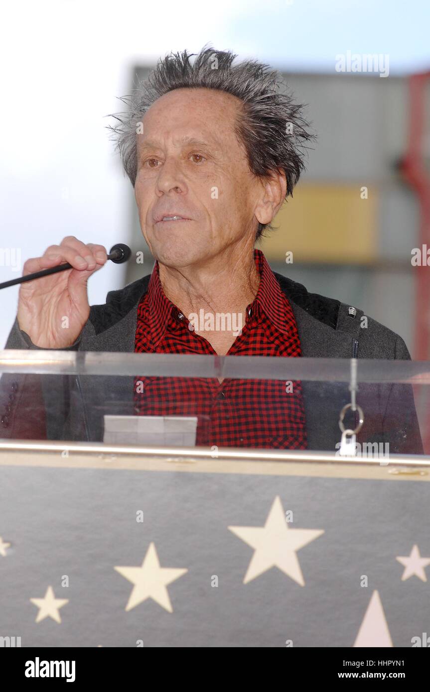 Los Angeles, USA. 19. Januar 2017. Brian Grazer bei der Induktion Zeremonie für seinen Stern auf dem Hollywood Walk of Fame in Los Angeles. Bildnachweis: Michael Germana/Everett Collection/Alamy Live-Nachrichten Stockfoto