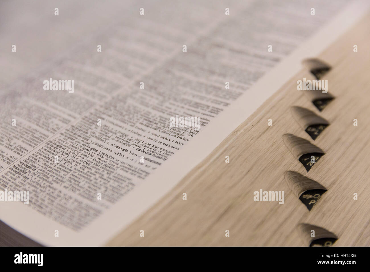 Wörterbuch. August 2016. San Francisco, Kalifornien, Vereinigte Staaten von Amerika Stockfoto