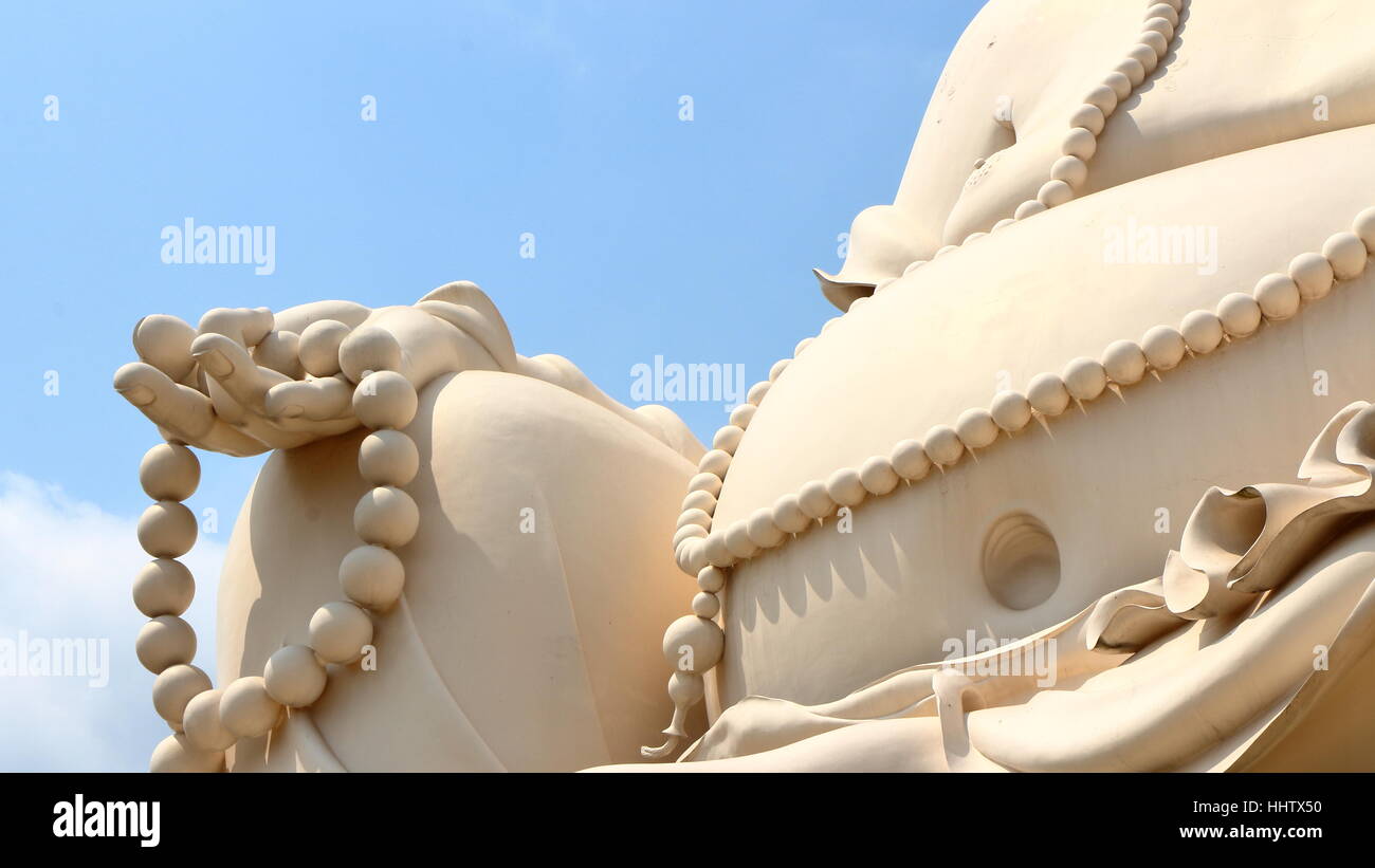 Fat Buddha-Kopf Stockfoto