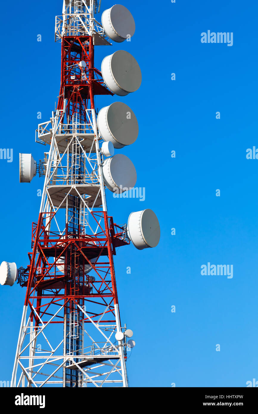 Zeichen, Signal, Telefon, Handy, Bahnhof, blau, Turm, Engineering