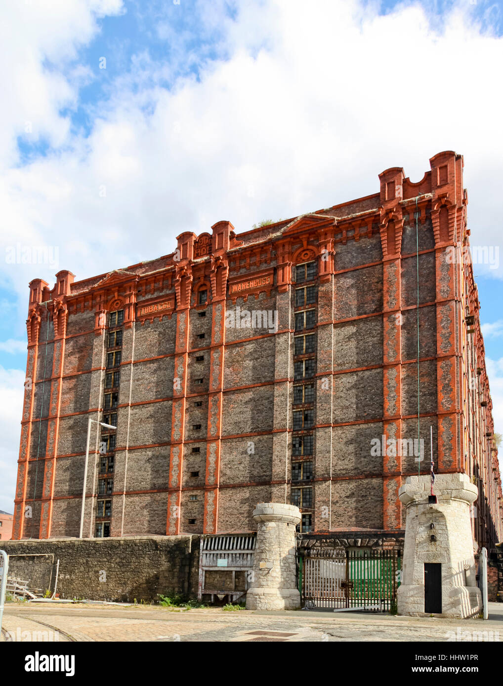 Die Stanley Dock Tobacco Warehouse, die Weltgrößte Brick Warehouse. Liverpool England Stockfoto
