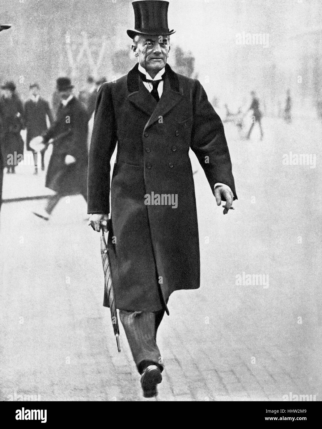 Sir Joseph Austen Chamberlain (16. Oktober 1863 – 17. März 1937), Leiter des House Of Commons und die konservative Partei in Stockfoto