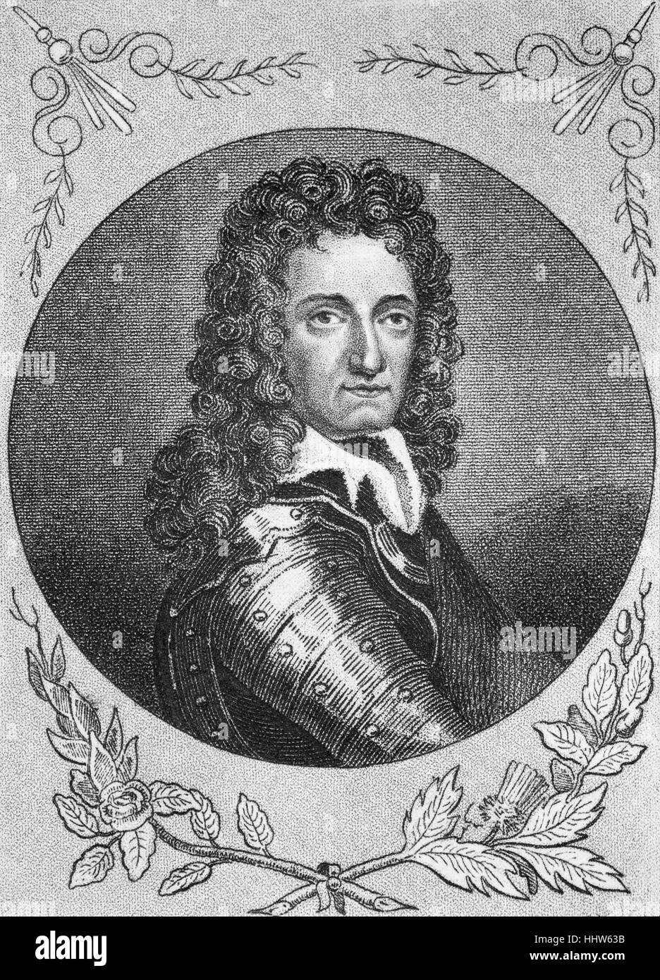 Wilhelm III. (1650 – 1702) auch bekannt als Wilhelm von Oranien König von England, Irland und Schottland von 1689 bis zu seinem Tod war. Er ist als König von Schottland bekannt als William II und informell von Bevölkerungsgruppen in Nordirland und Schottland als "King Billy" bekannt. Stockfoto