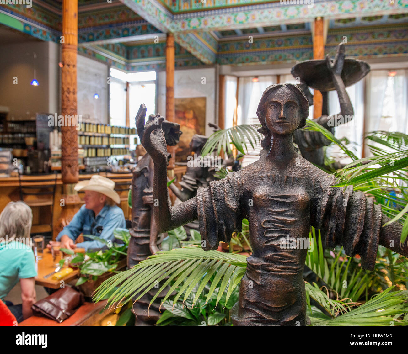 Boulder dushanbe Teahouse, Boulder, Colorado, USA Stockfoto