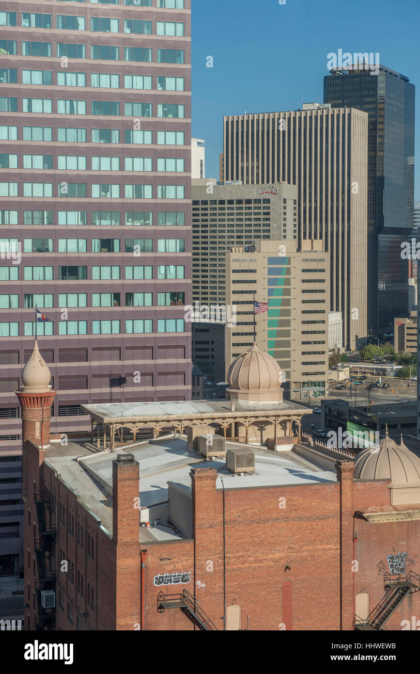 Die ehemalige Moschee El Jebel Schrein. Denver. Colorado. USA Stockfoto