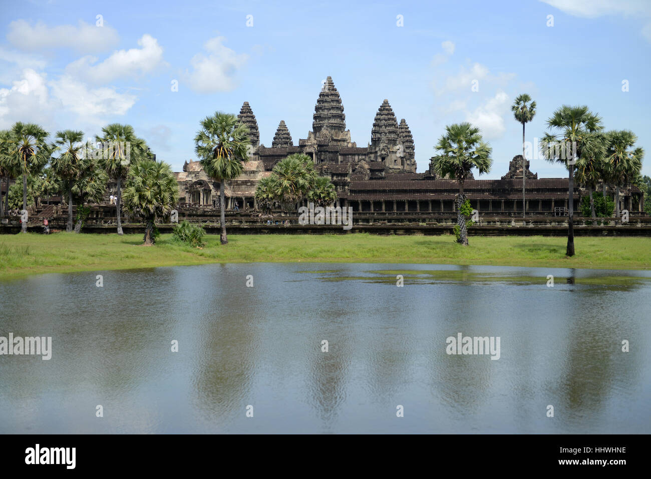 Angkor Wat, Siem Reap, Kambodscha, Südost-Asien. Stockfoto