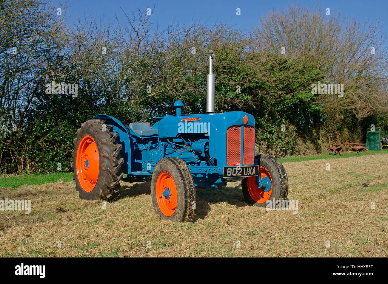 1962 Fordson Dexta Traktor Stockfoto