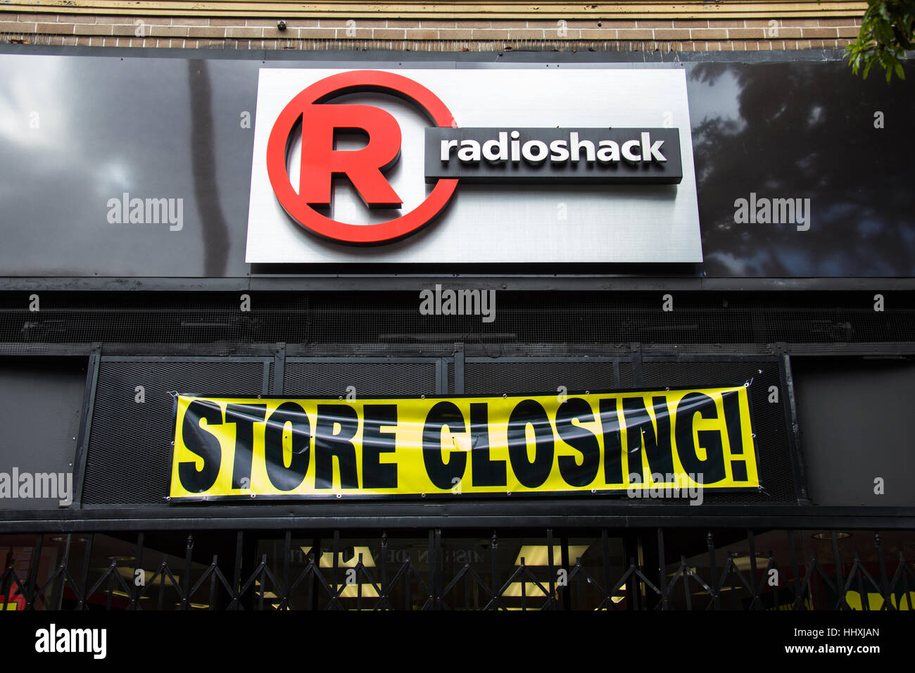 RadioShack schließen in Sidney, Australien Stockfoto