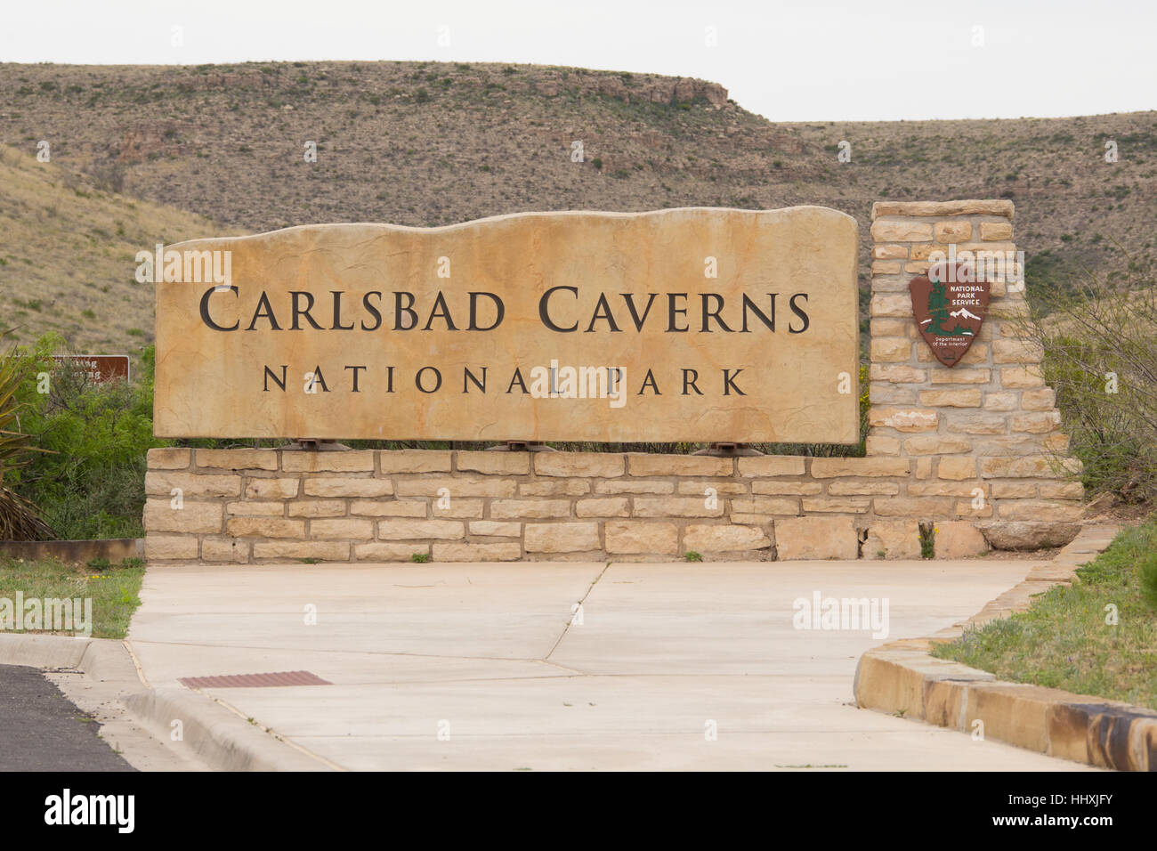 Carlsbad Caverns National Park, New Mexico, USA Stockfoto