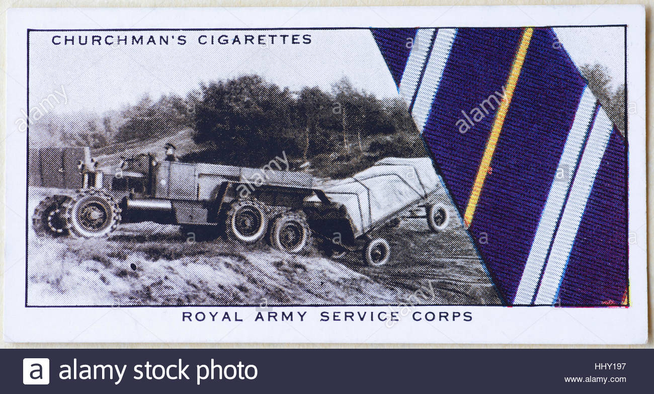 Royal Army Service Corps binden Stockfoto