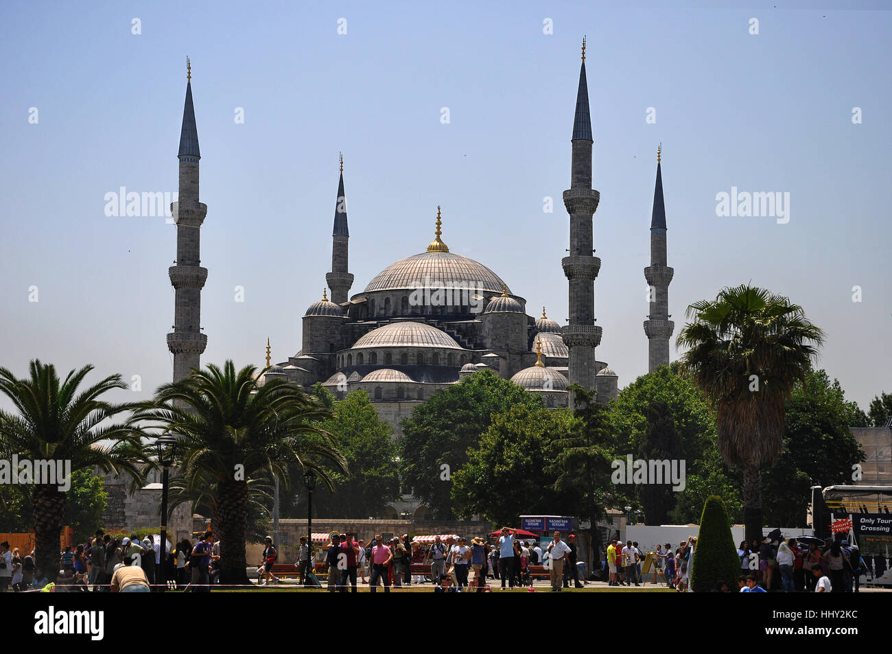 Sultan-Ahmed-Moschee auch bekannt als die blaue Moschee in Istanbul Türkei Stockfoto