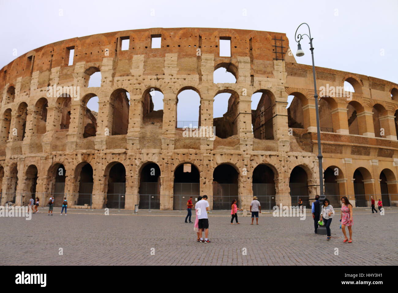 Das Kolosseum in Rom, Italien Stockfoto