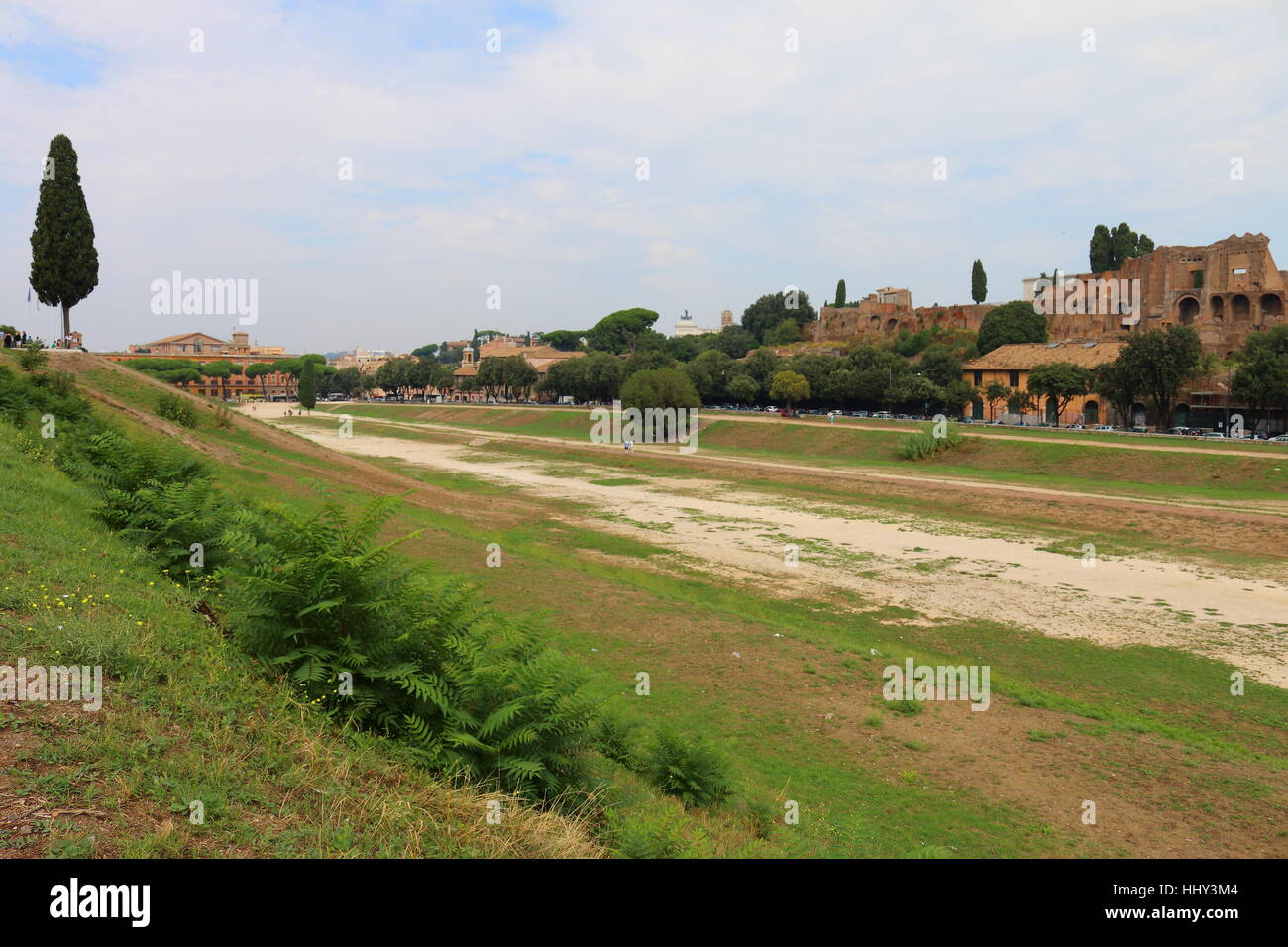 Der Circus Maximus in Rom, Italien Stockfoto