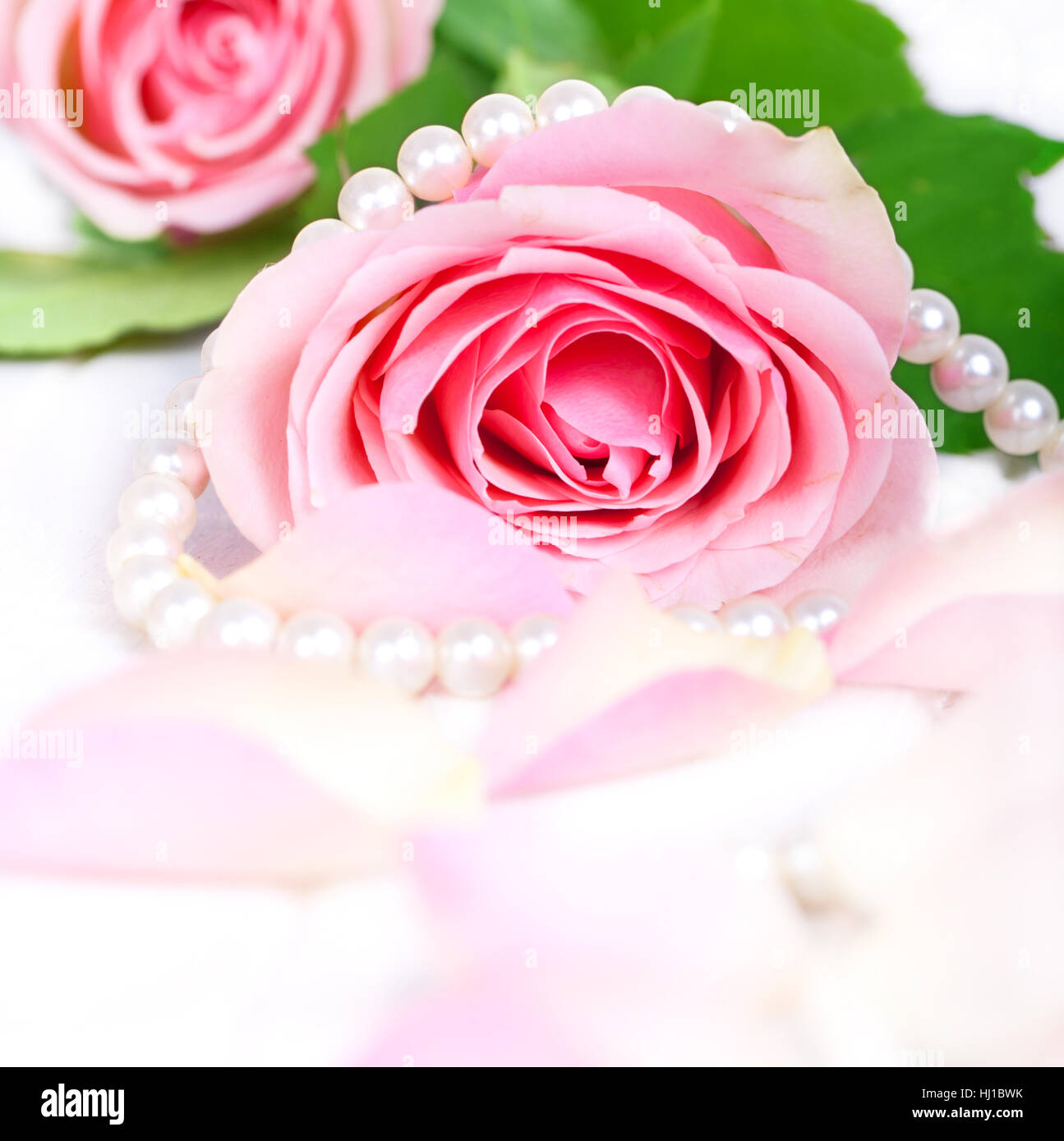 Perlenkropfkette Lissy rosé