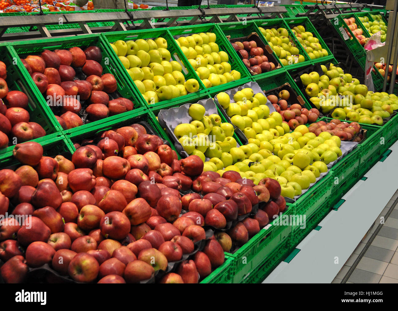 Lebensmittel, Nahrungsmittel, verkaufen, grün, Landwirtschaft, Landwirtschaft, biologische, Oma, Obst, Stockfoto