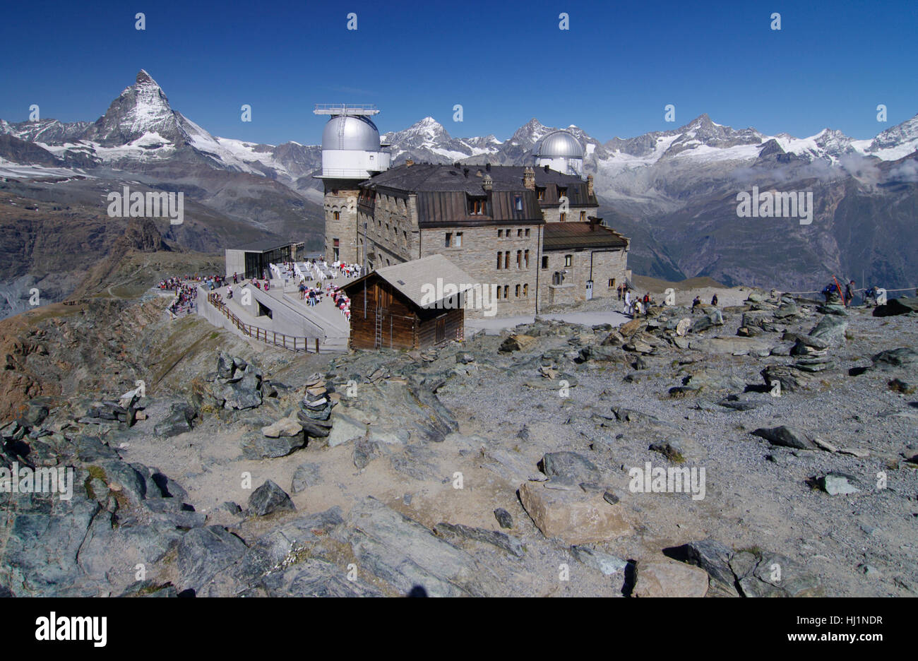 Zermatt - Matterhorn - gornergrat Stockfoto