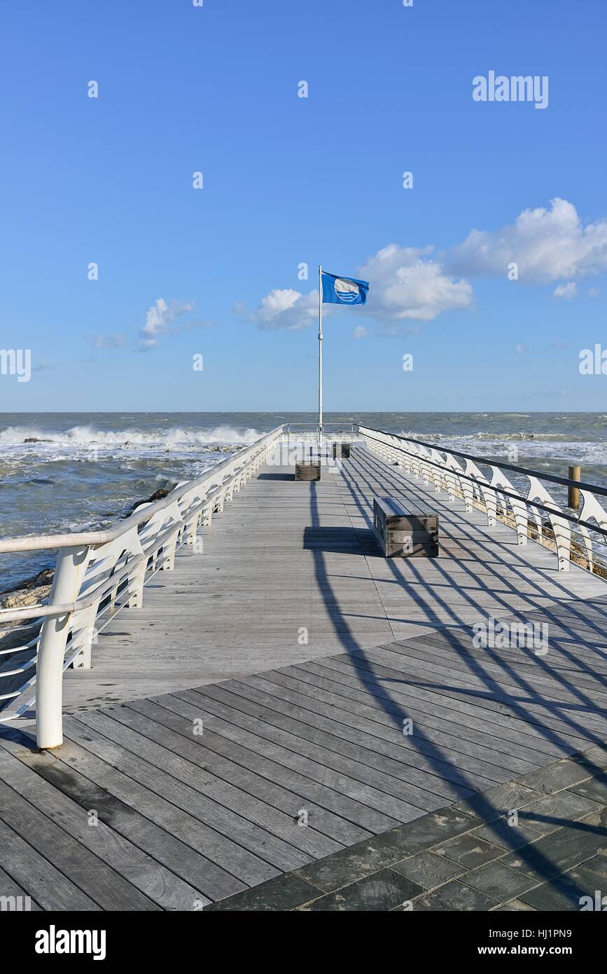 Hafen Sie, Adria, Spaziergang, gehen, gehen, Wandern, Salz, Tourismus, neue, Hafen, Stockfoto