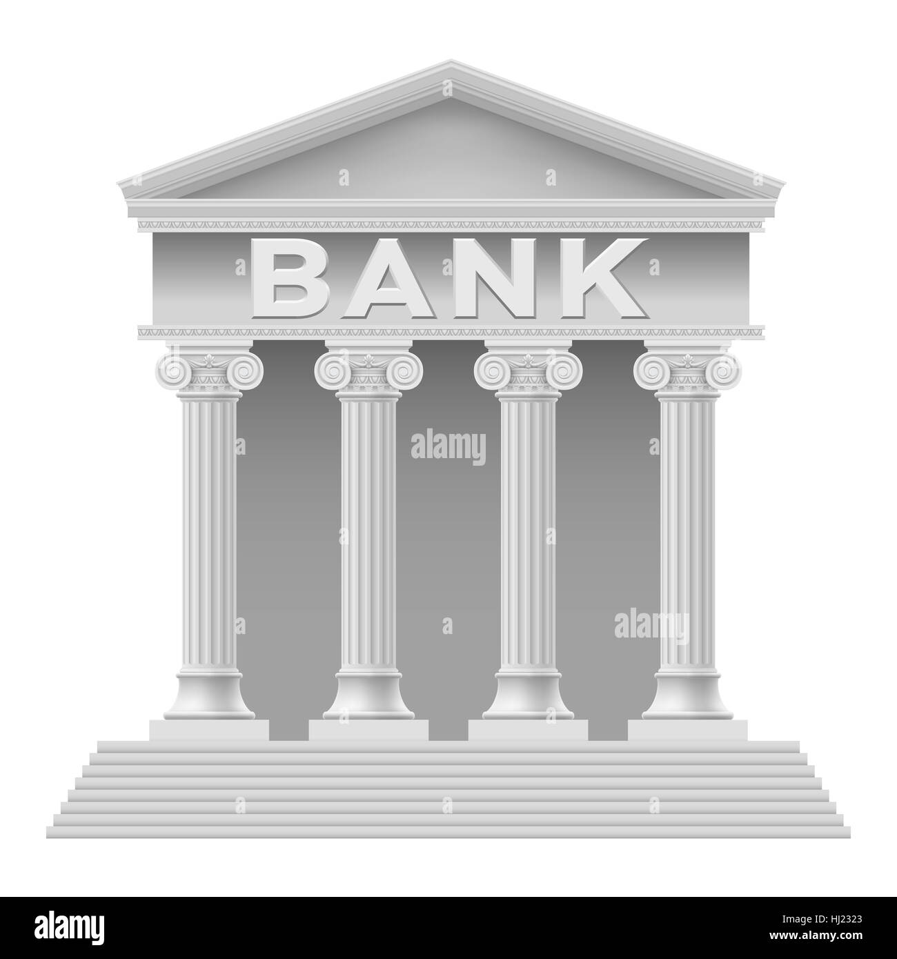 Bankkredite Institution, Dollar, Dollar, Kultur, isoliert, Stein, Währung, Stockfoto