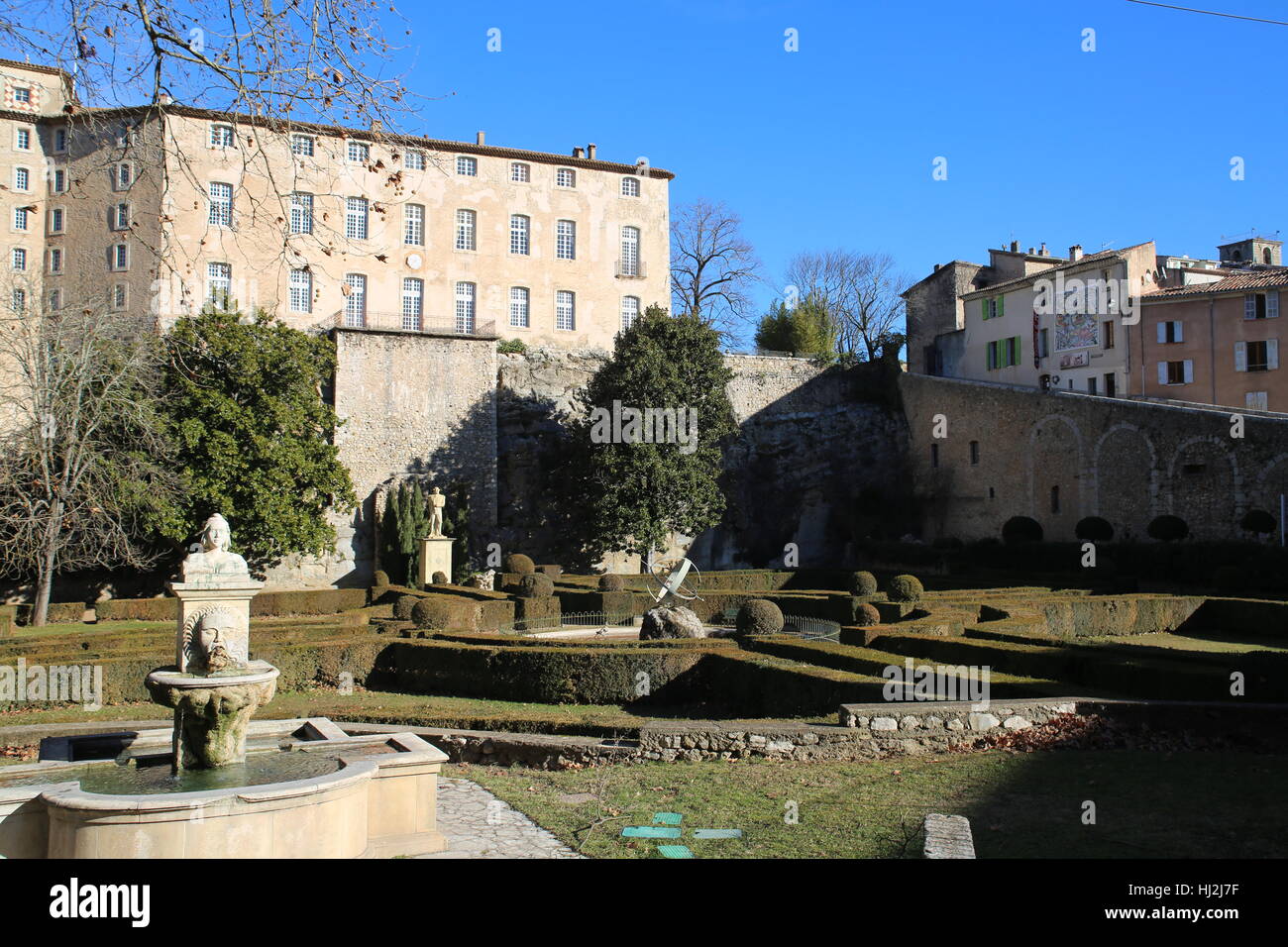 Entrecasteaux, schöne Haut Var Dorf, Var, Provence, Frankreich Stockfoto