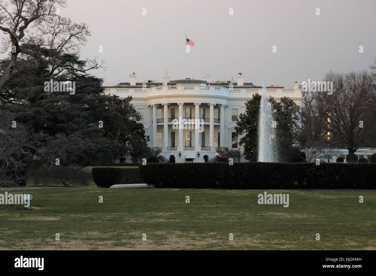 Weiße Haus, Amtssitz des Präsidenten der Vereinigten Staaten von Amerika Stockfoto