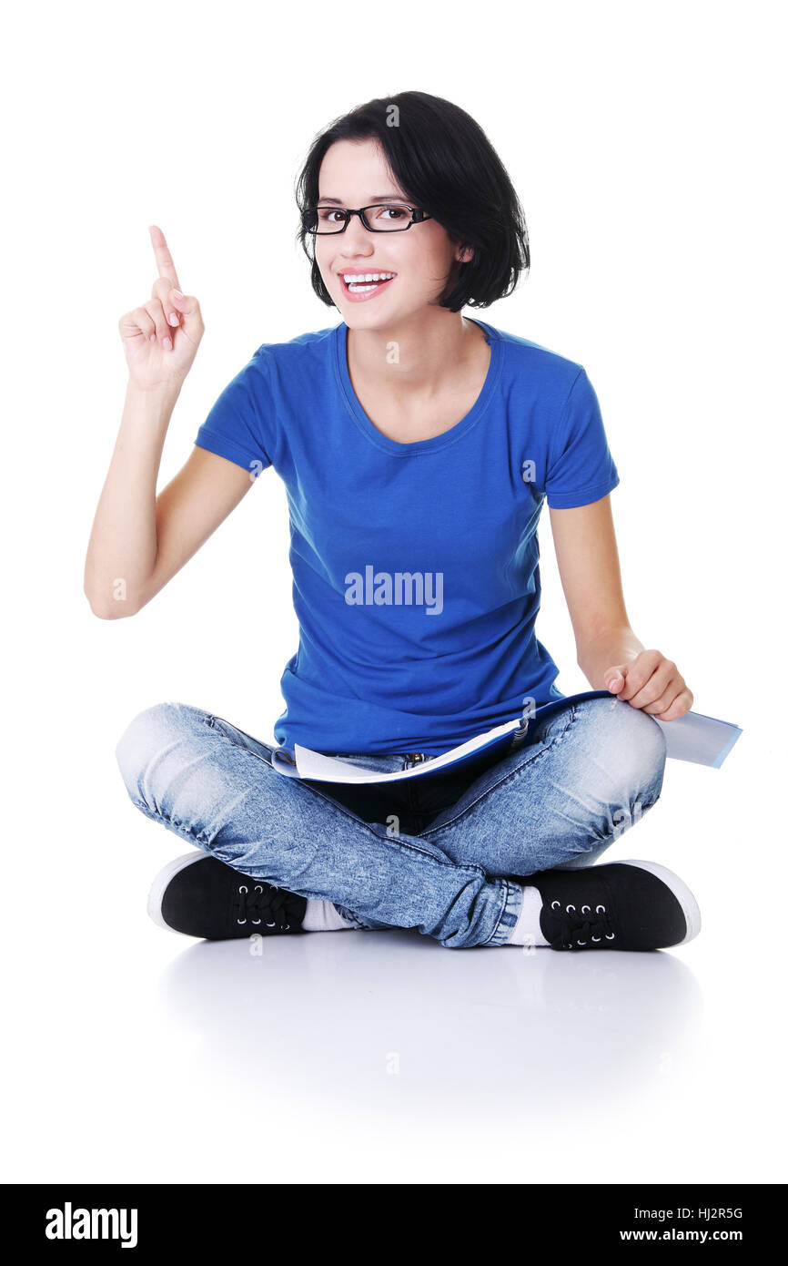 Frau, Studie, Menschen, Menschen, Menschen, Folk, Personen, Mensch, Mensch, Stockfoto