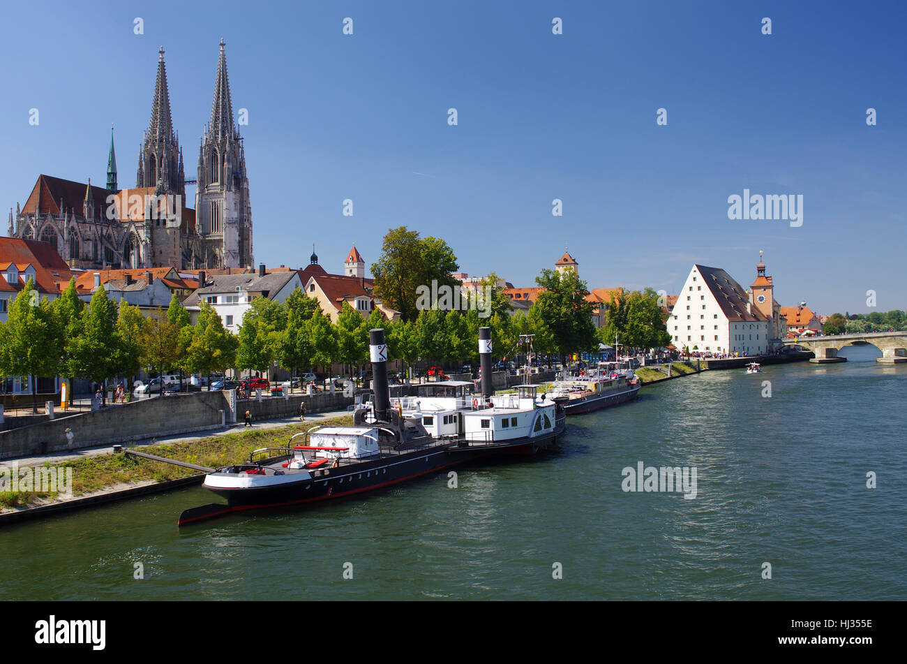 Haus, Gebäude, Geschichte, Kirche, Tempel, Ort, Stadt, Denkmal, Kultur, Wasser, Stockfoto