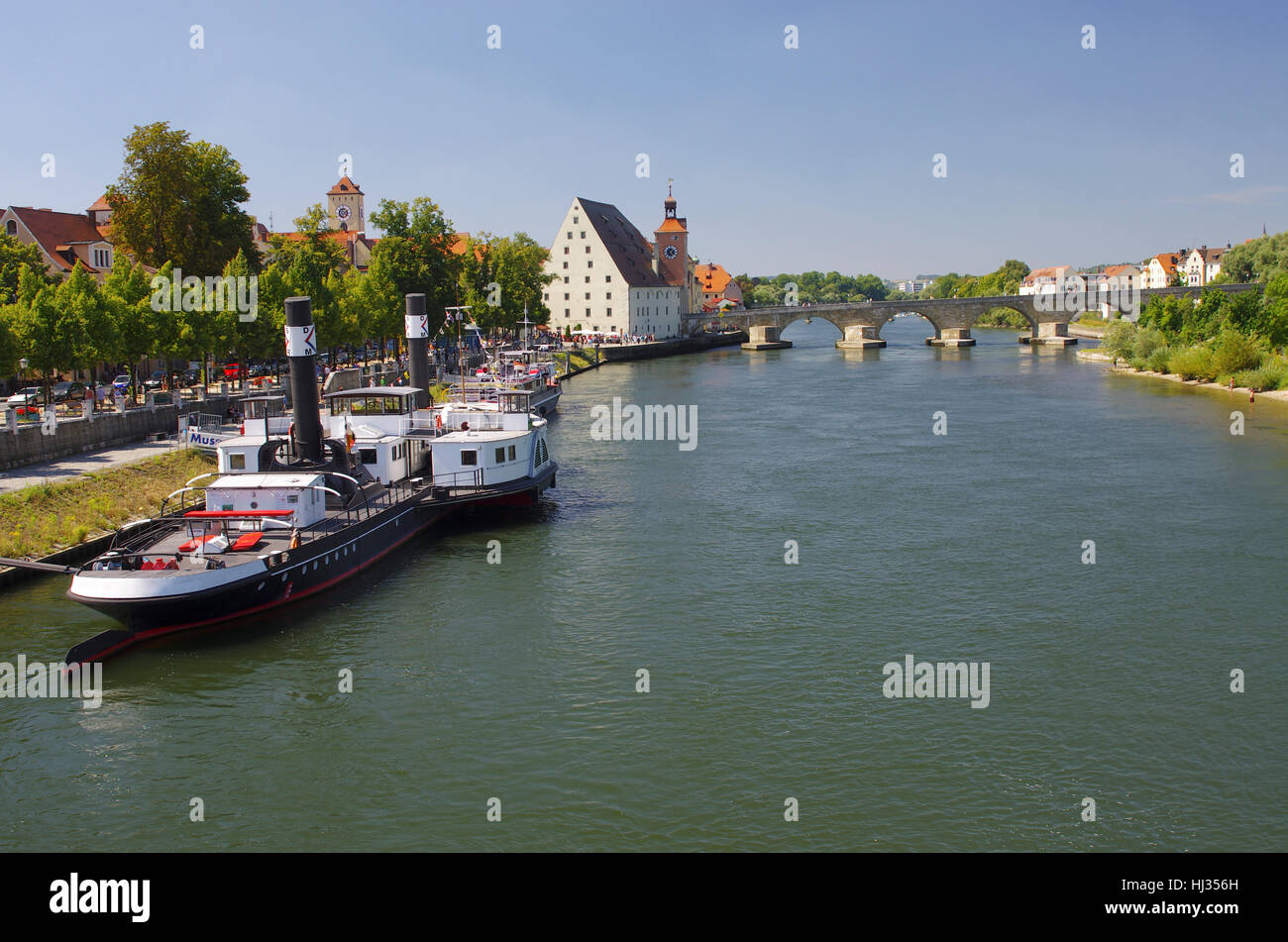 Haus, Gebäude, Geschichte, Kirche, Tempel, Ort, Stadt, Denkmal, Kultur, Wasser, Stockfoto