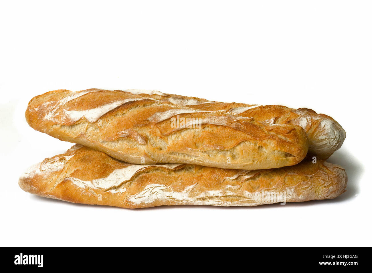 Französische Baguettes für alle Mahlzeiten Stockfoto