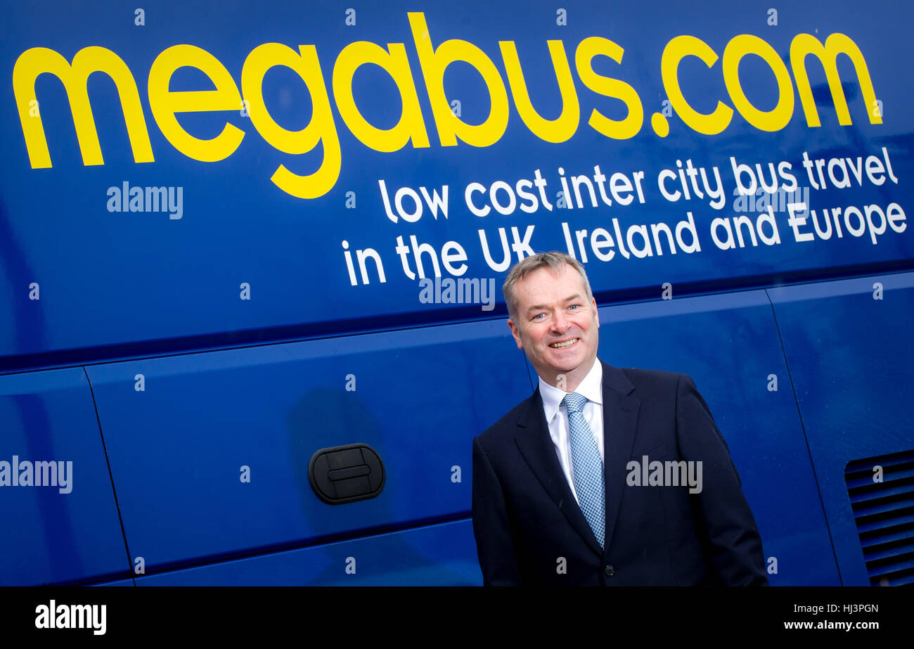 Martin Andrew Griffiths, LL.B (Hons), C.A. Chief Executive Officer von Stagecoach Group Plc Stockfoto