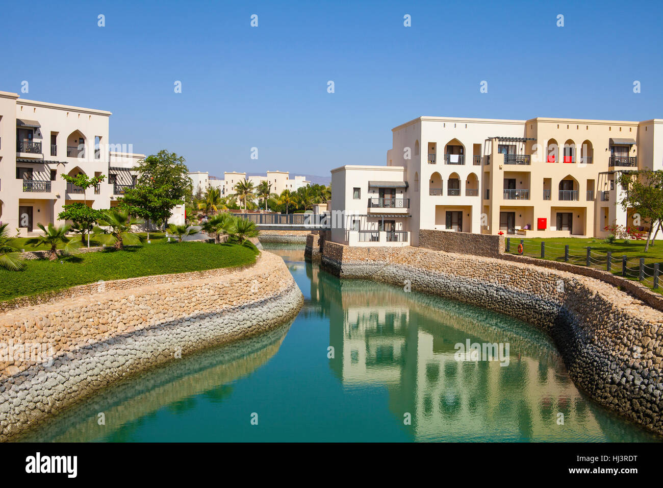Sultanat Oman - Januar 07,2016: Hotel Salalah Rotana Resort in Dhofar, Oman Stockfoto