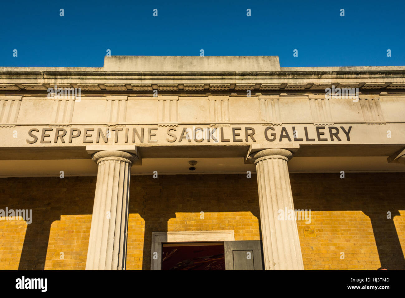 Die Serpentine Gallery in London Hyde Park, UK Stockfoto