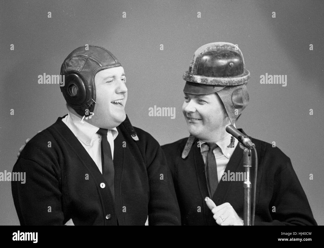 Chuck McCann (links) und Bob McFadden Stockfoto