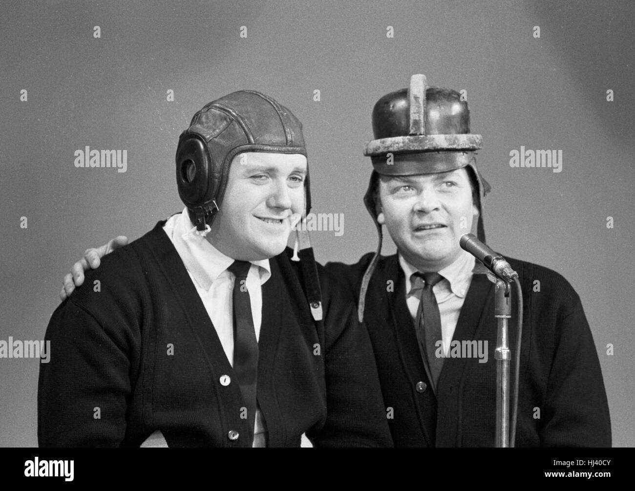 Chuck McCann (links) und Bob McFadden Stockfoto