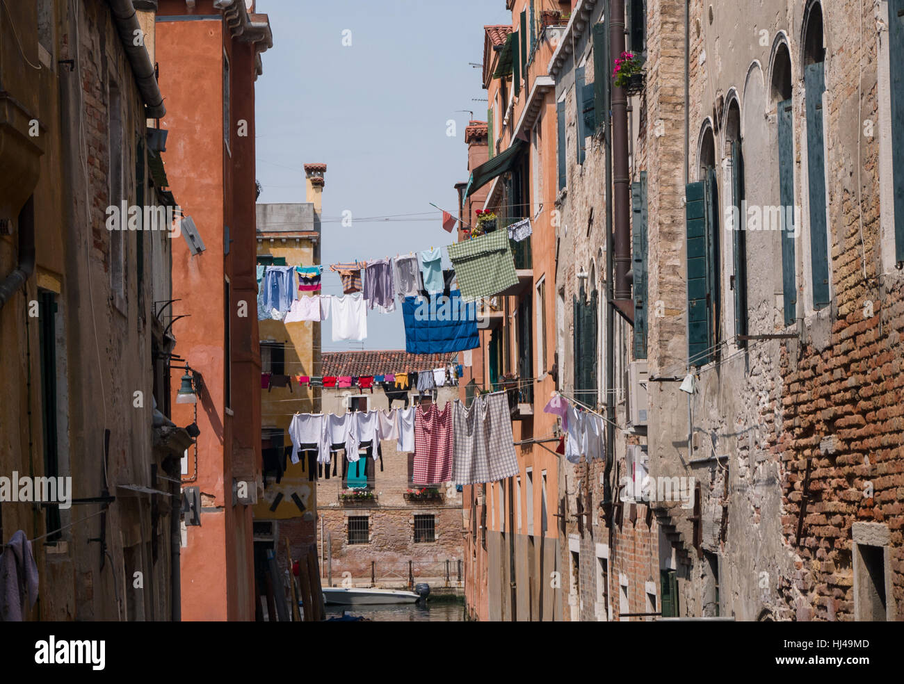 Venedig, Wand, Anblick, Ansicht, Outlook, Perspektive, Aussicht, Panorama, Suche, Stockfoto
