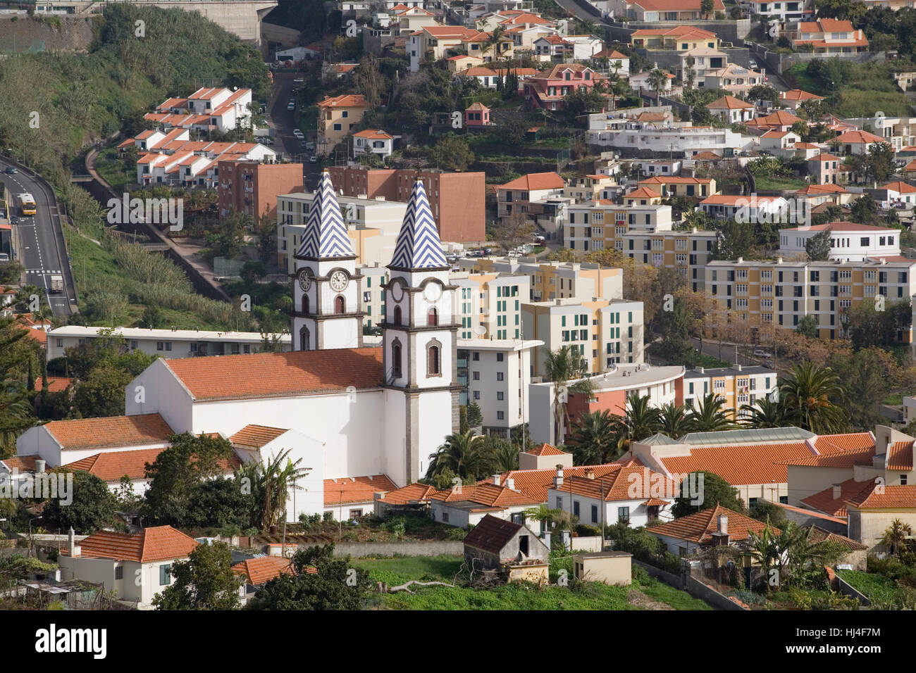 Kirche in Funchal, Madeira, Portugal Stockfoto