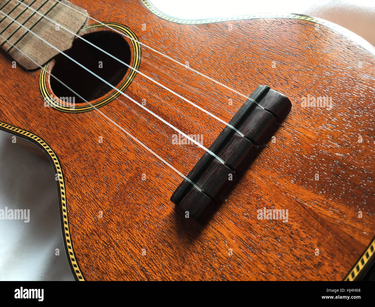 Sopran Ukulele Stockfoto