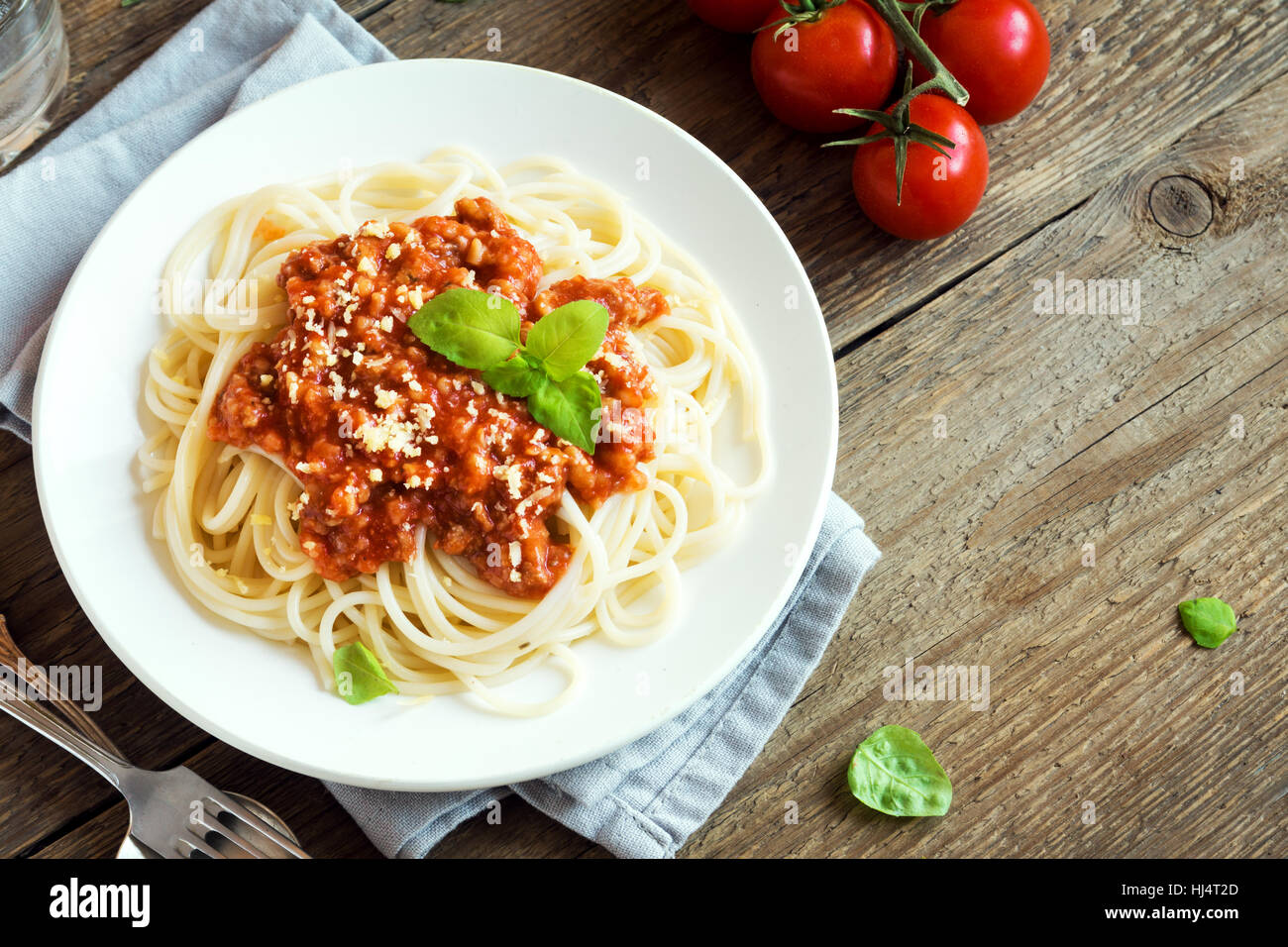 Spaghetti Bolognese Nudeln Mit Tomatensauce Und Hackfleisch | My XXX ...